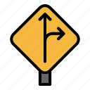 1, direction, sign, intersection, road, maps