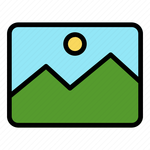 1, image, photo, location, gallery, picture icon - Download on Iconfinder