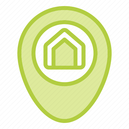 1, home, location, house, navigation, pin icon - Download on Iconfinder