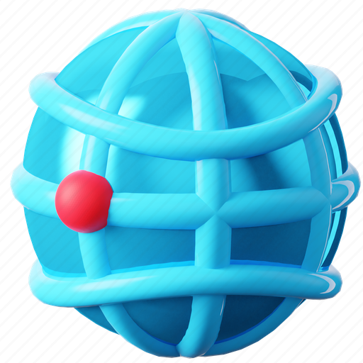 Globe, world, global, earth, internet, planet, map 3D illustration - Download on Iconfinder