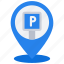 parking, pin, travel, location, map, park, parked 
