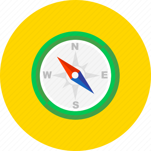 Arrow, compass, direction, east west, navigation, north south, pointer icon - Download on Iconfinder
