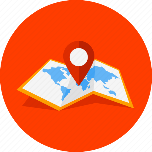 Map, globe, gps, location, navigation, pointer, world icon - Download on Iconfinder