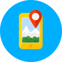 map, mobile, gps, location, mountains, navigation, smartphone