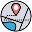 finding, location, map, navigation