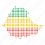 country, ethiopia, ethiopian, map 