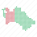 country, map, turkmenistan, turkmenistani