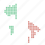 country, italian, italy, map 