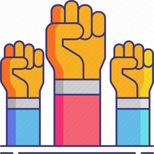 Revolution, hands, human, rights icon - Download on Iconfinder