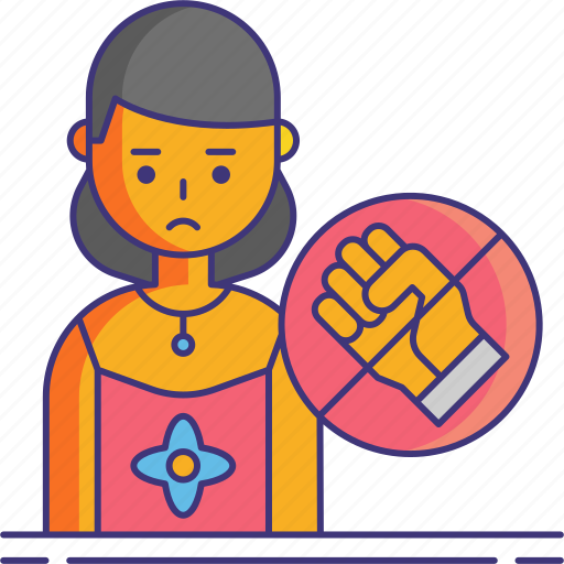 Stop, violence, women's day, match 8th icon - Download on Iconfinder