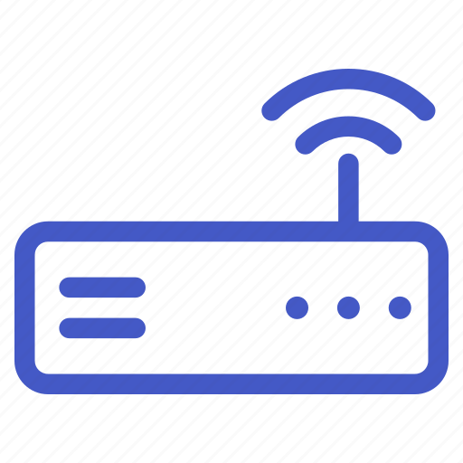 Connection, electronic, router, server, tech, technology, wifi icon - Download on Iconfinder