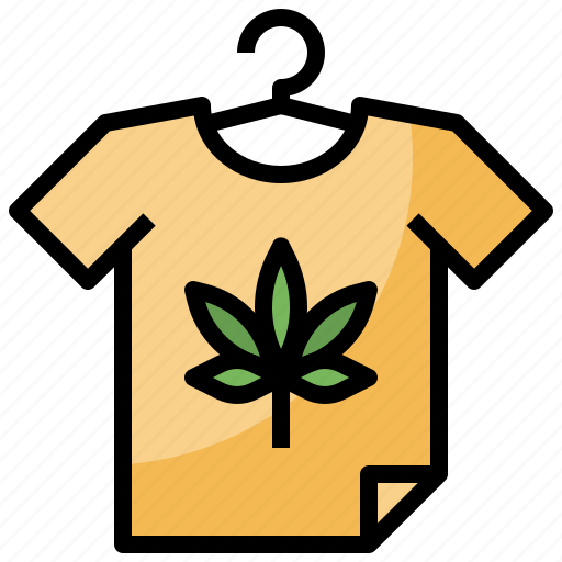Cannabis, drugs, healthcare, marijuana, medical, merchandise, shirt icon - Download on Iconfinder