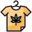 cannabis, drugs, healthcare, marijuana, medical, merchandise, shirt 