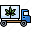 cannabis, car, drugs, healthcare, marijuana, medical, truck 