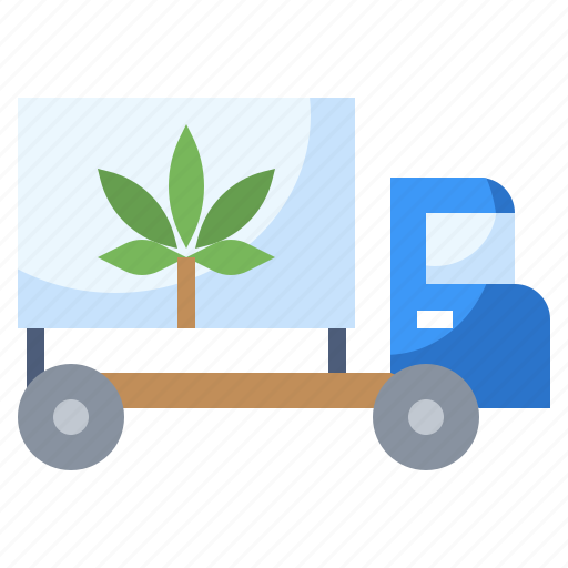 Cannabis, car, drugs, healthcare, marijuana, medical, truck icon - Download on Iconfinder
