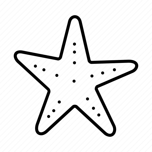 Marine, starfish, star, fish, seashell, aquatic, beach icon - Download on Iconfinder