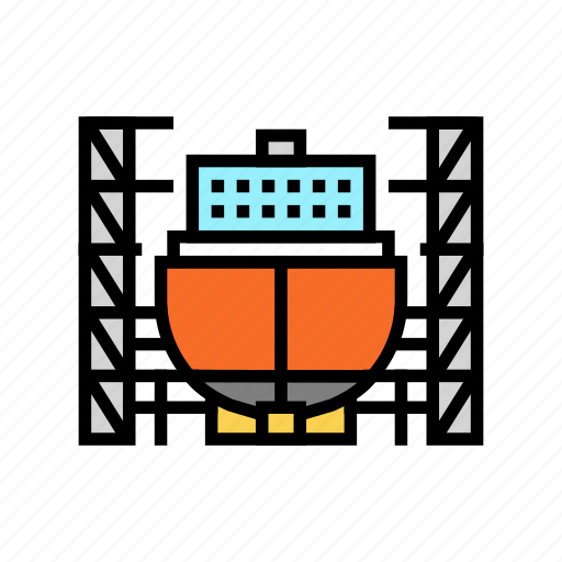 Shipyard, manufacturing, process, marine, engineer, boat icon - Download on Iconfinder