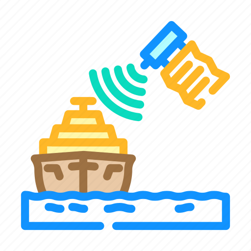 Marine, satellite, communication, engineering, ship, vessel icon - Download on Iconfinder