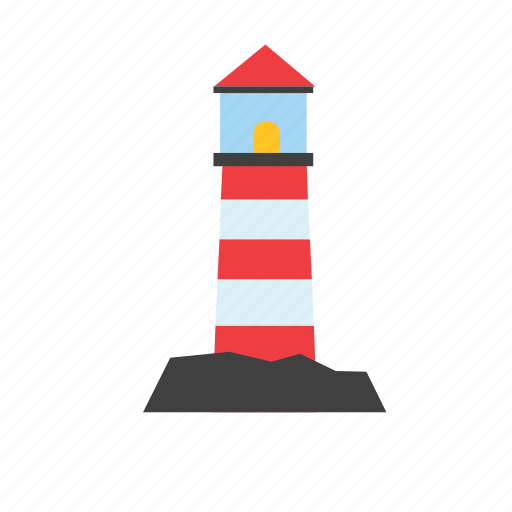 Building, coast, lighthouse, marine, nautical, navigation, sea icon - Download on Iconfinder