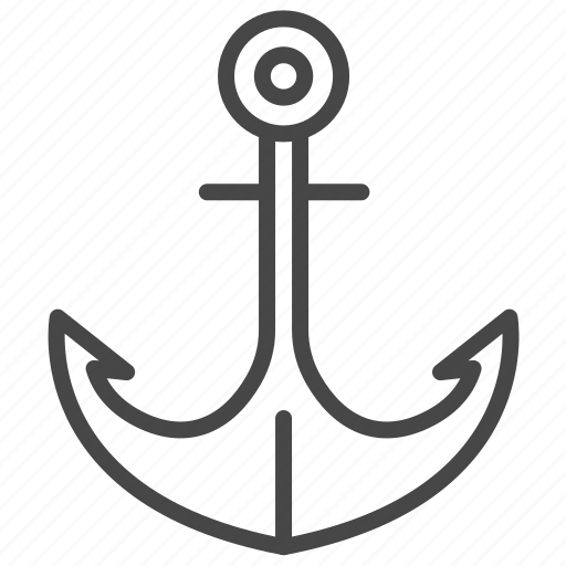 Anchor, marine, nautical, navy icon - Download on Iconfinder
