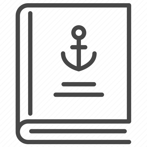 Book, log, logbook, marine, nautical, navy, port icon - Download on Iconfinder