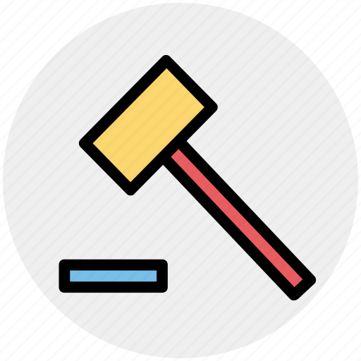 Claw hammer, construction, geology, hammer, tool icon - Download on Iconfinder