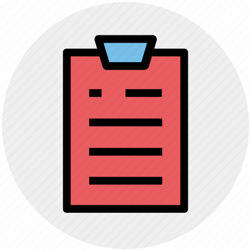 Clip, clipboard, contract, document, paper, sheet icon - Download on Iconfinder