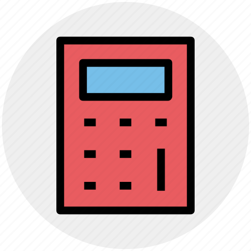 Accounting, calc, calculating, calculator, math icon - Download on Iconfinder