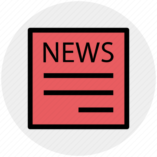 News, newspaper, paper, press, reading, subscribe icon - Download on Iconfinder
