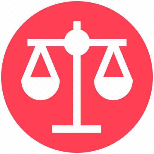 Balance, justice, law, modern, scales, weight icon - Download on Iconfinder