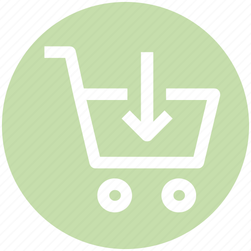 Cart, down, market, shopping cart icon - Download on Iconfinder