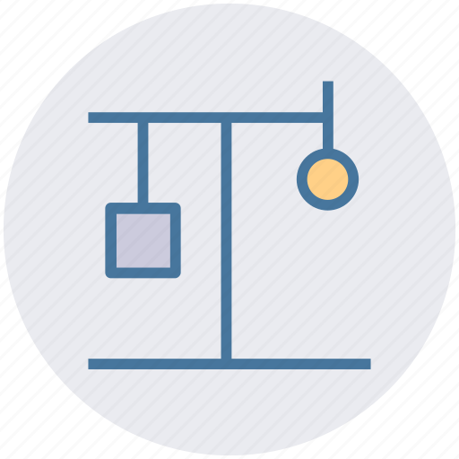 Balance, justice, law, modern, scales, weight icon - Download on Iconfinder