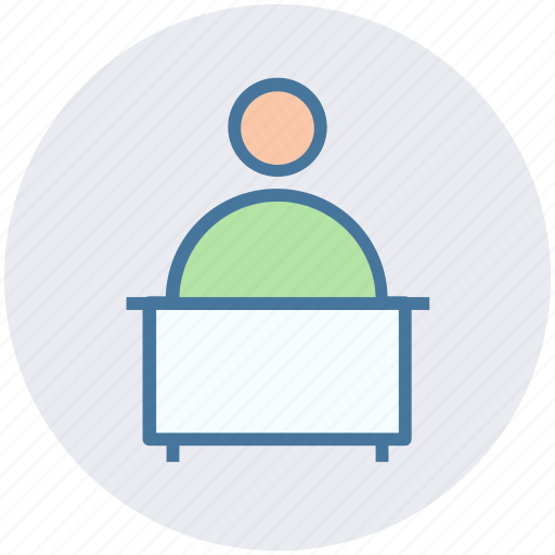 Conference, interview, lecture, public speaker, speech icon - Download on Iconfinder