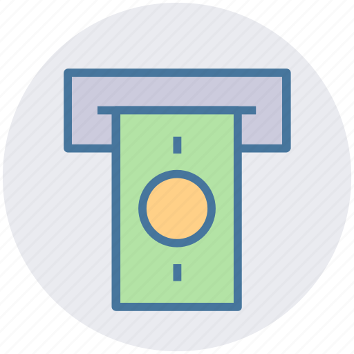 Atm, card, dollar, money, withdrawal icon - Download on Iconfinder