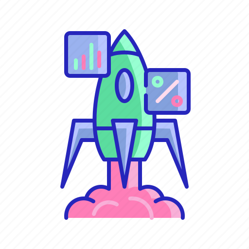 Rocket, rocket launch, rocket ship space ship, seo and web, startup icon - Download on Iconfinder