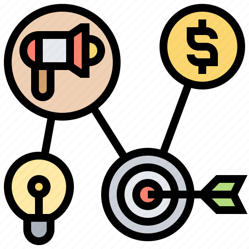 Business, diagram, marketing, planning, target icon - Download on Iconfinder