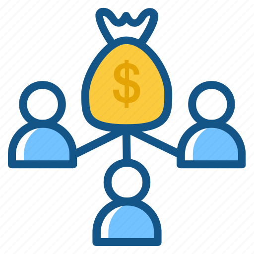 Budget, business, income, investment, profit, revenue, revenue sharing icon - Download on Iconfinder