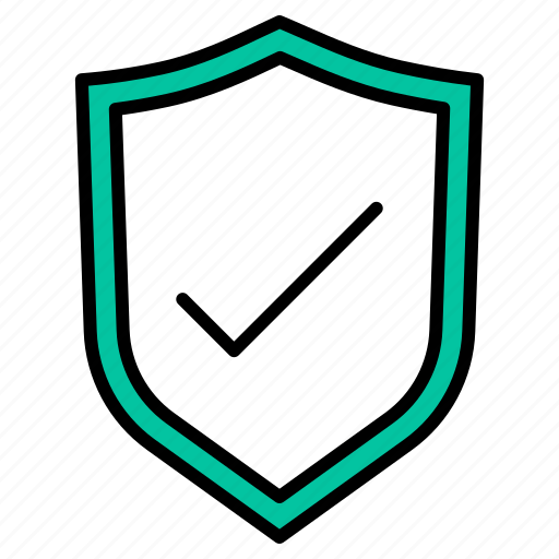 Shield, security, protection, lock, check, ok icon - Download on Iconfinder