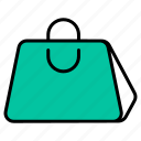 bag, shopping, ecommerce, basket