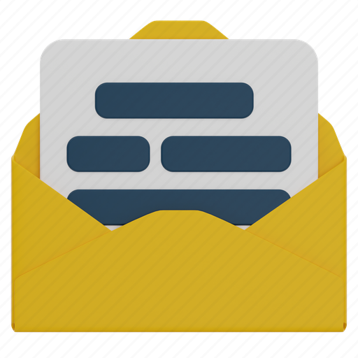 Open email, email, mail, open envelope, mail letter, envelope, message icon - Download on Iconfinder