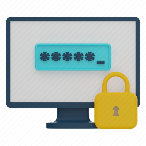 Password, computer password, screen lock, security system, computer protection, secure computer, computer security icon - Download on Iconfinder