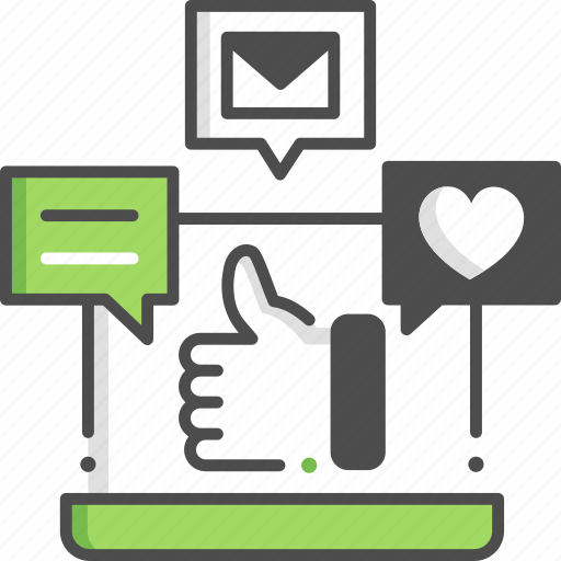 Engagement, likes, social media, like, love icon - Download on Iconfinder