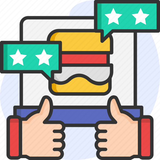 Like, food, stars, rating, review, social media icon - Download on Iconfinder