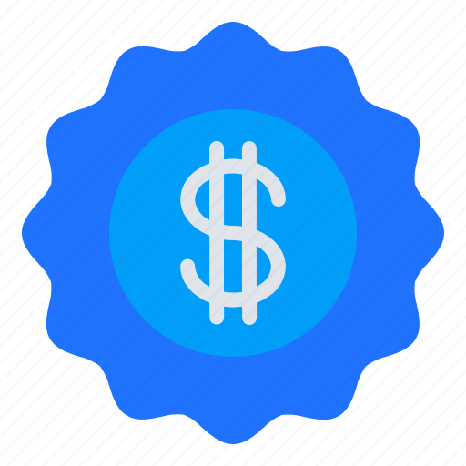 Badge, dollar, money, marketing, award icon - Download on Iconfinder