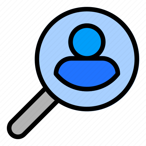 Find, user, marketing, magnifier, search, avatar icon - Download on Iconfinder