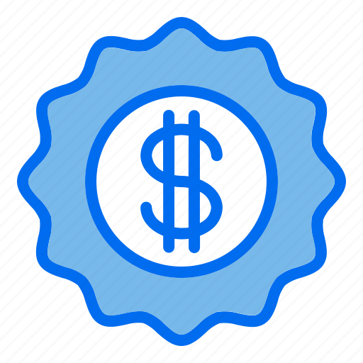Badge, dollar, money, marketing, award icon - Download on Iconfinder
