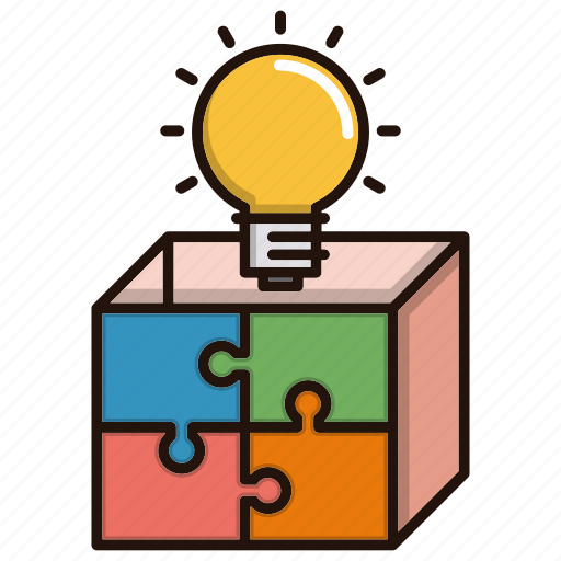 Box, bulb, idea, marketing, solution, strategy icon - Download on Iconfinder