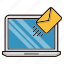email, envelope, marketing, message, online 