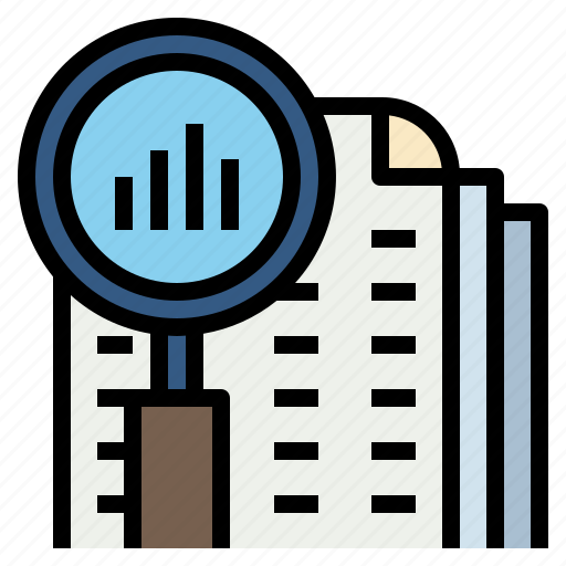 Analysis, magnifier, research, search, statistics icon - Download on Iconfinder