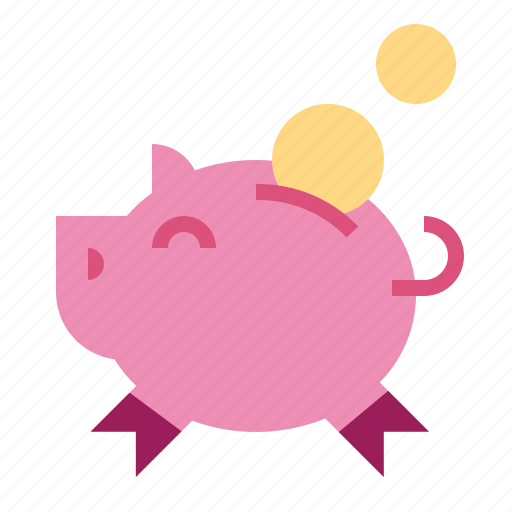Bank, coin, funds, money, piggy, savings icon - Download on Iconfinder